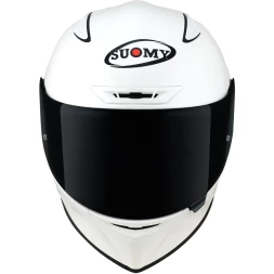 Мотошлем SUOMY TRACK-1 PLAIN, цвет Белый