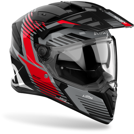 Шлем AIROH Bandit Spicy Red Gloss 