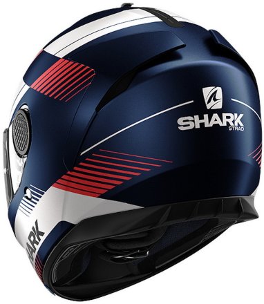Мотошлем Shark Spartan 1.2 Strad, цвет Синий/Серый