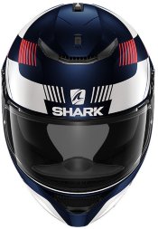Мотошлем Shark Spartan 1.2 Strad, цвет Синий/Серый