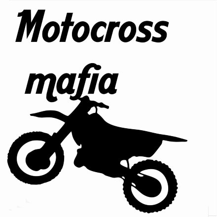 Наклейка &quot;Motocross mafia&quot; vrc860