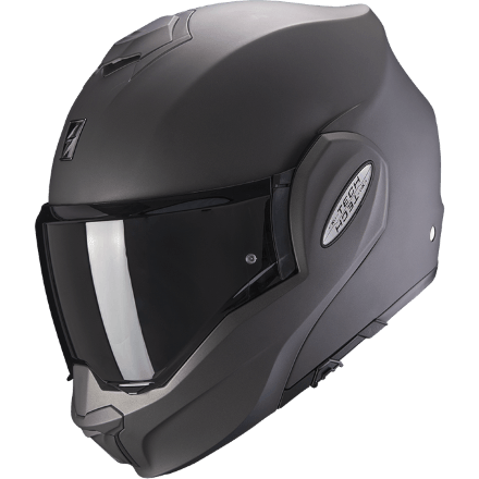 Мотошлем Scorpion Exo-Tech Evo Solid, цвет Антрацит Матовый