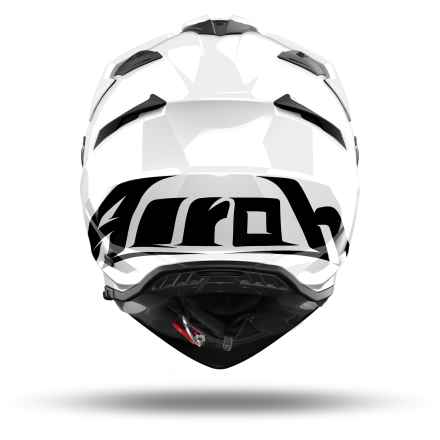 Шлем AIROH Bandit White Gloss