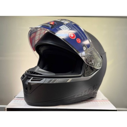 Мотошлем Shark Skwal i3 Blank SP Mat, цвет Серый Матовый