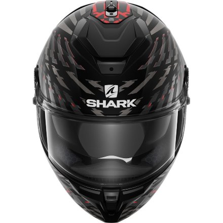 Мотошлем Shark Spartan GT E-Brake Bcl. Micr., цвет Матовый Черный/Серый/Красный