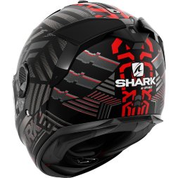 Мотошлем Shark Spartan GT E-Brake Bcl. Micr., цвет Матовый Черный/Серый/Красный