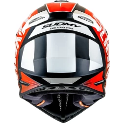 Мотошлем SUOMY X-WING AMPED, цвет Черный/Красный