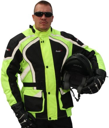 Мотокуртка Restyle Dynatec Jacket Men, флюо