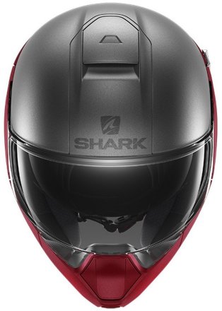 Мотошлем Shark EvoJet Dual, цвет Черный/Красный