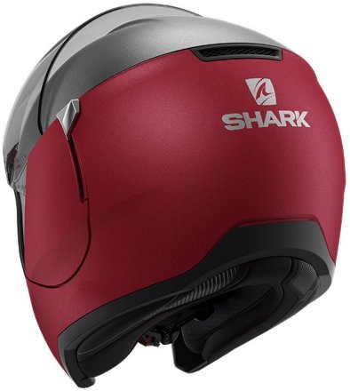 Мотошлем Shark EvoJet Dual, цвет Черный/Красный