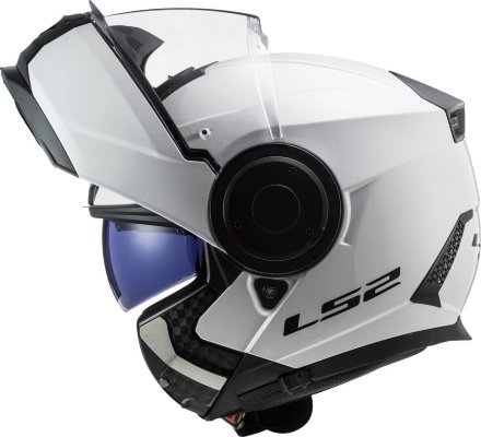 Мотошлем LS2 FF902 Scope Solid, цвет Белый