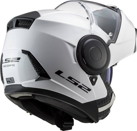 Мотошлем LS2 FF902 Scope Solid, цвет Белый