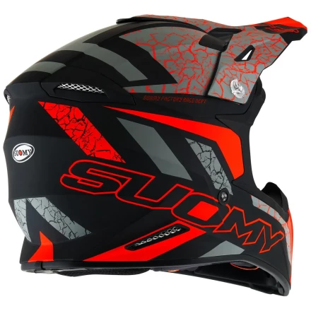 Мотошлем SUOMY X-WING REEL, цвет Оранжевый Матовый