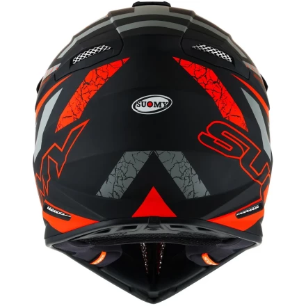 Мотошлем SUOMY X-WING REEL, цвет Оранжевый Матовый