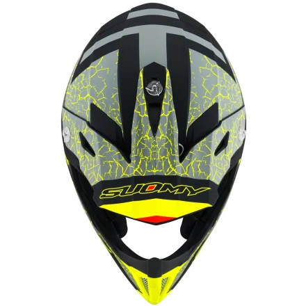 Мотошлем SUOMY X-WING REEL, цвет Желтый Матовый