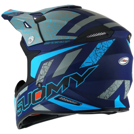 Мотошлем SUOMY X-WING REEL, цвет Синий Матовый