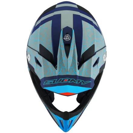 Мотошлем SUOMY X-WING REEL, цвет Синий Матовый