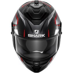  Мотошлем Shark Spartan GT Carbon Kromium, цвет Черный/Красный