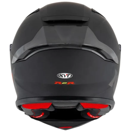 Мотошлем KYT R2R PLAIN, цвет Черный Матовый