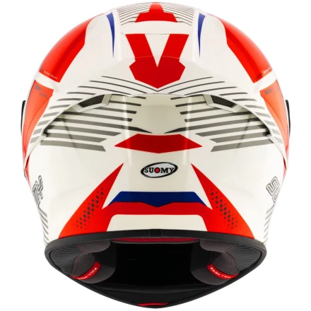 Мотошлем Suomy SR-GP EVO AIRSPEED, цвет Красный/Синий