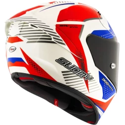 Мотошлем Suomy SR-GP EVO AIRSPEED, цвет Красный/Синий