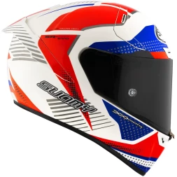Мотошлем Suomy SR-GP EVO AIRSPEED, цвет Красный/Синий