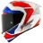 Мотошлем Suomy SR-GP EVO AIRSPEED, цвет Красный/Синий
