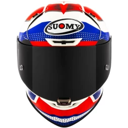 Мотошлем Suomy SR-GP EVO AIRSPEED, цвет Красный/Синий