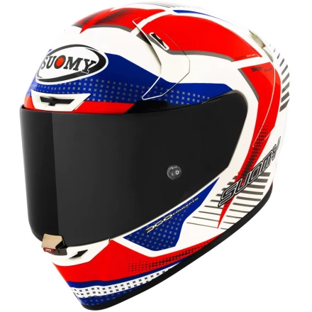 Мотошлем Suomy SR-GP EVO AIRSPEED, цвет Красный/Синий