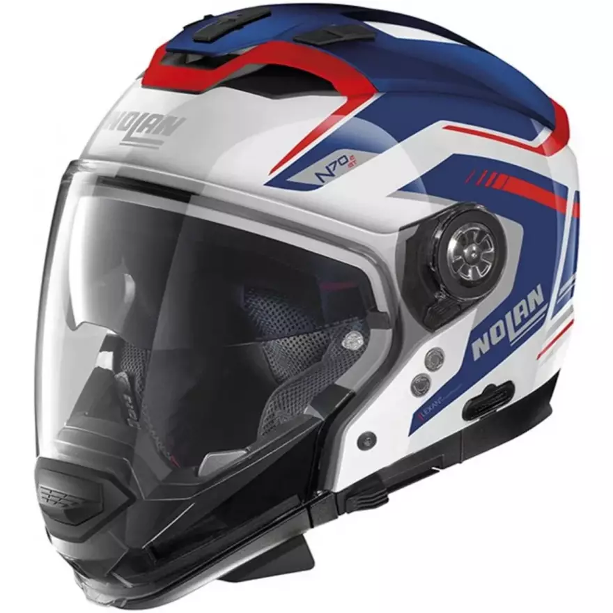 Nolan N70 2 GT Switchback N Com 61 Metal White