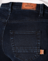 Мотоджинсы женские Rokker Rokkertech Lady High Waist Dark Blue