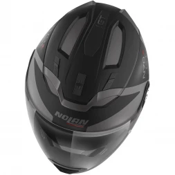Мотошлем Nolan N70-2 GT Glaring N-Com 51 Slate Grey 