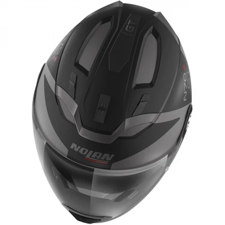 Мотошлем Nolan N70-2 GT Glaring N-Com 51 Slate Grey 