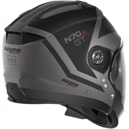 Мотошлем Nolan N70-2 GT Glaring N-Com 51 Slate Grey 