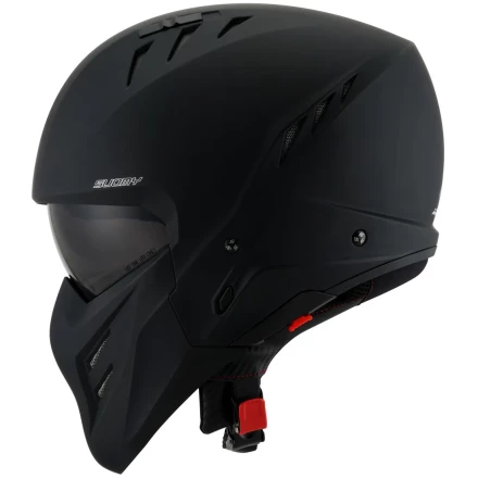 Мотошлем Suomy ARMOR PLAIN, цвет Черный Матовый