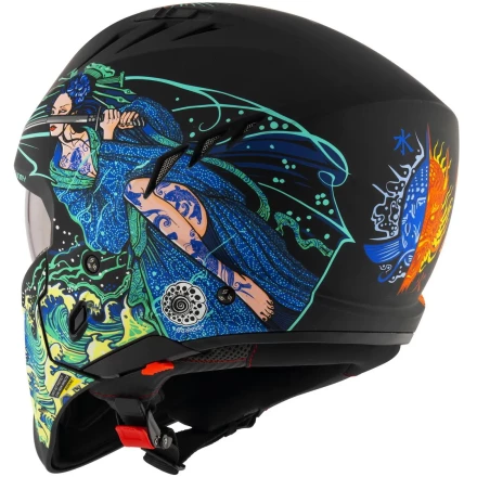 Мотошлем Suomy ARMOR MIZU KASAI, цвет Черный Матовый