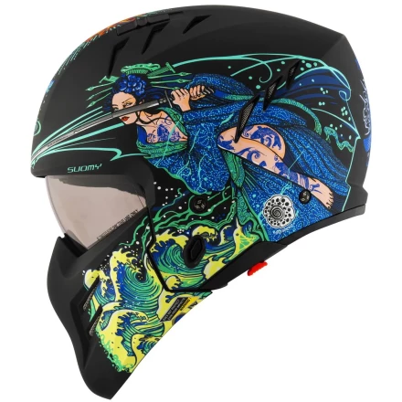 Мотошлем Suomy ARMOR MIZU KASAI, цвет Черный Матовый