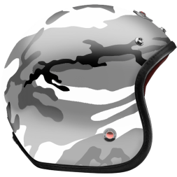 Мотошлем Ruby Pavillon Camouflage Gray