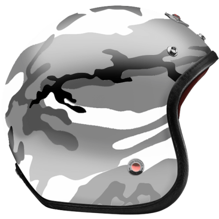 Мотошлем Ruby Pavillon Camouflage Gray