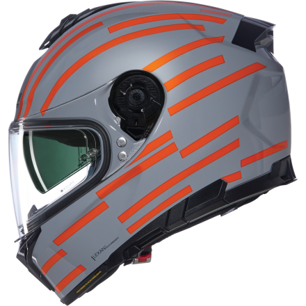Мотошлем NOLAN N80-8 Grigio/Arancione Glossy 349