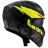 Мотошлем Suomy ARMOR  HI VOLT, цвет Черный Матовый/Желтый