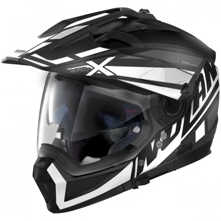 Мотошлем Nolan N70-2 X Mirage N-Com 54 Flat Black 