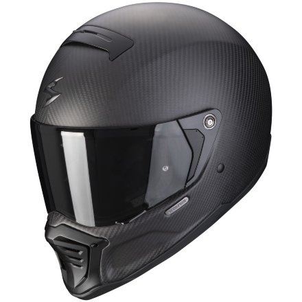 Мотошлем Scorpion HX1 Carbon Se Solid, цвет Карбон/Черный Матовый