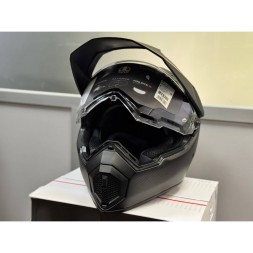 Мотошлем AGV AX9 Matt Carbon, цвет Карбон