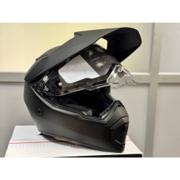 Мотошлем AGV AX9 Matt Carbon, цвет Карбон