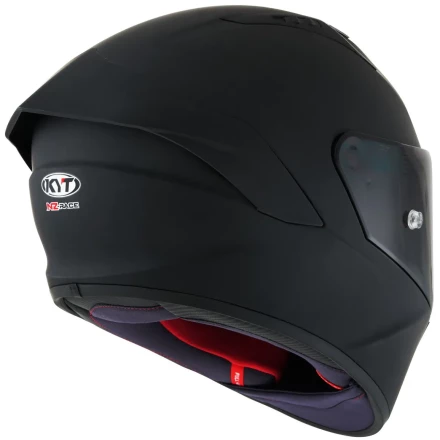 Мотошлем KYT NZ RACE PLAIN, цвет Черный Матовый