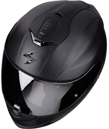 Мотошлем Scorpion Exo-1400 Carbon Air Solid, цвет Карбон Матовый