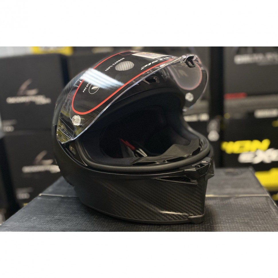 AGV Pista GP RR Solid Matt Carbon