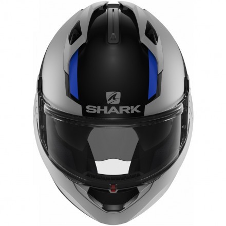Мотошлем Shark Evo-Gt Sean, цвет Серый Матовый/Черный