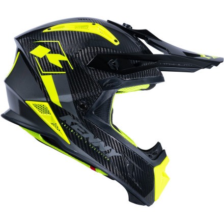 Мотошлем Kenny Titanium Carbon Neon Yellow